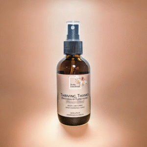 thriving, thanks (patchouli) grounding room spray | pretty functional